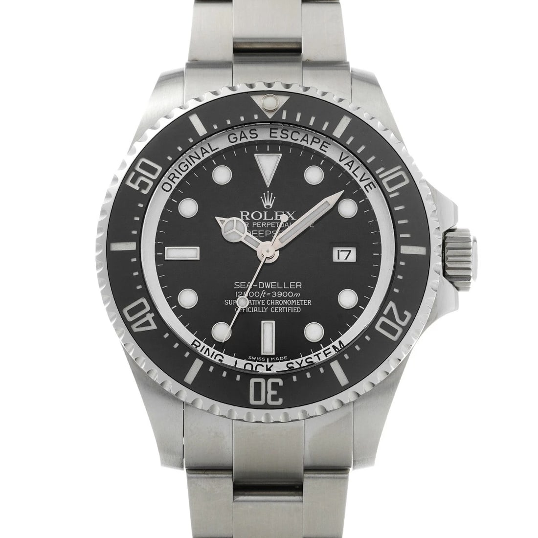 ROLEX SEA-DWELLER DEEPSEA BLACK WATCH: ROLEX Sea-Dweller Deepsea Black WATCH Brand: ROLEX Type: Wristwatch Material: Band Material Stainless steel, Case Material Stainless steel Color: Dial Color Black Size: ??Case? H/about 44mm W/about 44