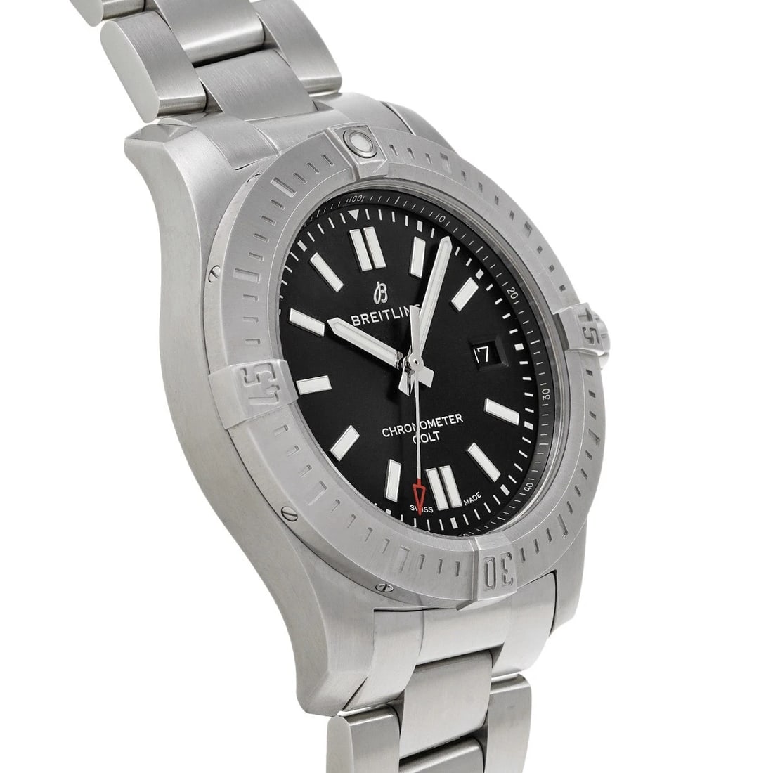 BREITLING COLT AUTOMATIC BLACK WATCH - 3