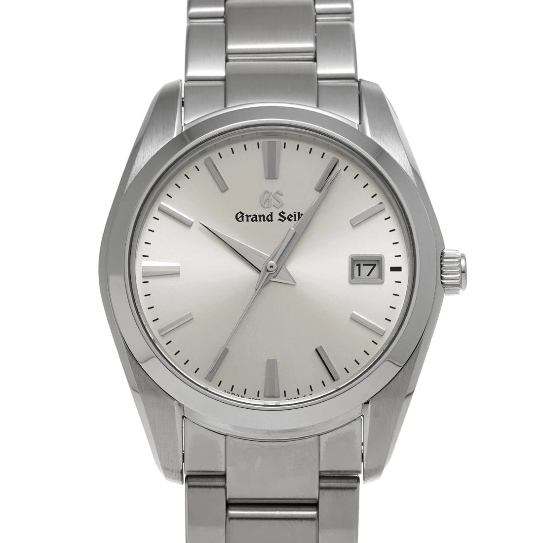 GRAND SEIKO QUARTZ SILVER WATCH: Grand Seiko Quartz Silver WATCH Brand: Grand Seiko Type: Wristwatch Material: Band Material Stainless steel, Case Material Stainless steel Color: Dial Color Silver Size: ??Case? H/about 44.6mm W/about