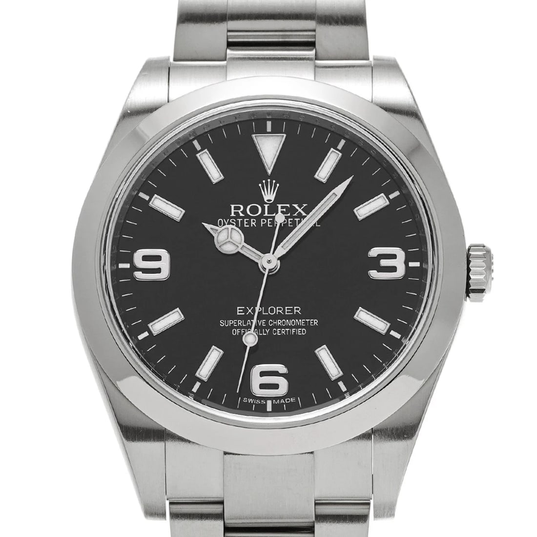 ROLEX EXPLORER BLACK WATCH - 4