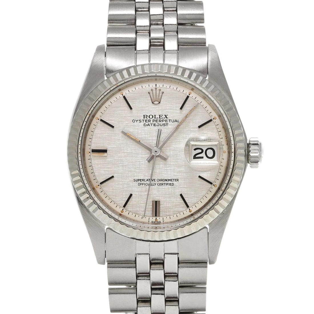 ROLEX DATEJUST SILVER WATCH: ROLEX Datejust Silver WATCH Brand: ROLEX Type: Wristwatch Material: Band Material Stainless steel, Case Material Stainless steel Color: Dial Color Silver Size: ??Case? H/about 36mm W/about 36mm D/abou