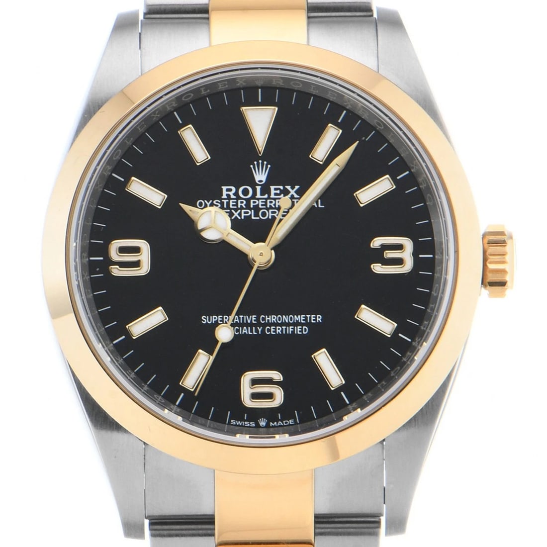 ROLEX EXPLORER BLACK WATCH - 4