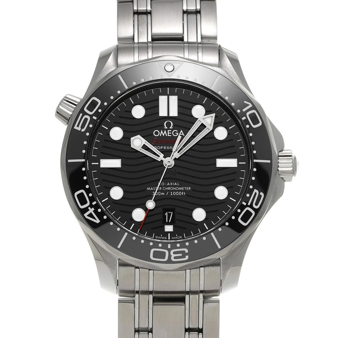 OMEGA SEAMASTER DIVER CO-AXIAL MASTER CHRONOMETER BLACK WATCH: OMEGA Seamaster Diver Co-Axial Master Chronometer Black WATCH Brand: OMEGA Type: Wristwatch Material: Band Material Stainless steel, Case Material Stainless steel Color: Dial Color Black Size: ??Case?