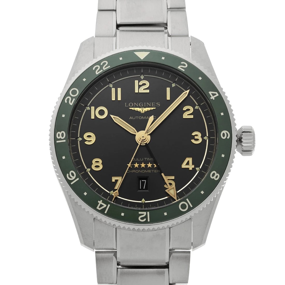 LONGINES SPIRIT ZULU TIME ANTHRACITE GRAY WATCH: LONGINES Spirit Zulu Time Anthracite Gray WATCH Brand: LONGINES Type: Wristwatch Material: Band Material Stainless steel, Case Material Stainless steel Color: Dial Color Anthracite Gray Size: ??Case?
