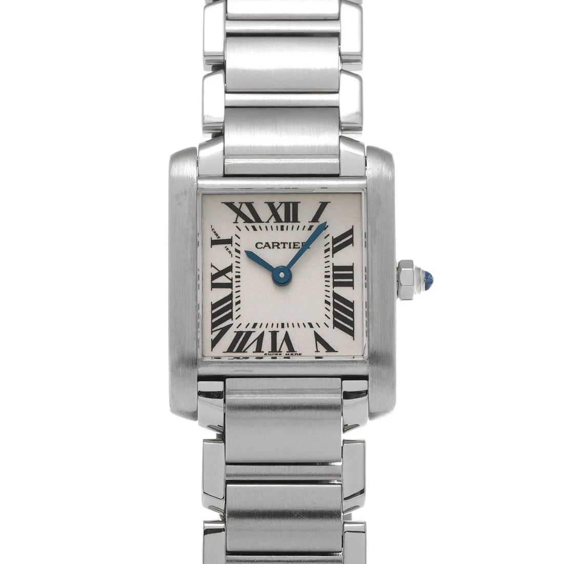 CARTIER TANK FRANCAISE SM SILVER WATCH: CARTIER Tank Francaise SM Silver WATCH Brand: CARTIER Type: Wristwatch Material: Band Material Stainless steel, Case Material Stainless steel Color: Dial Color Silver Size: ??Case? H/about 18mm W/abou