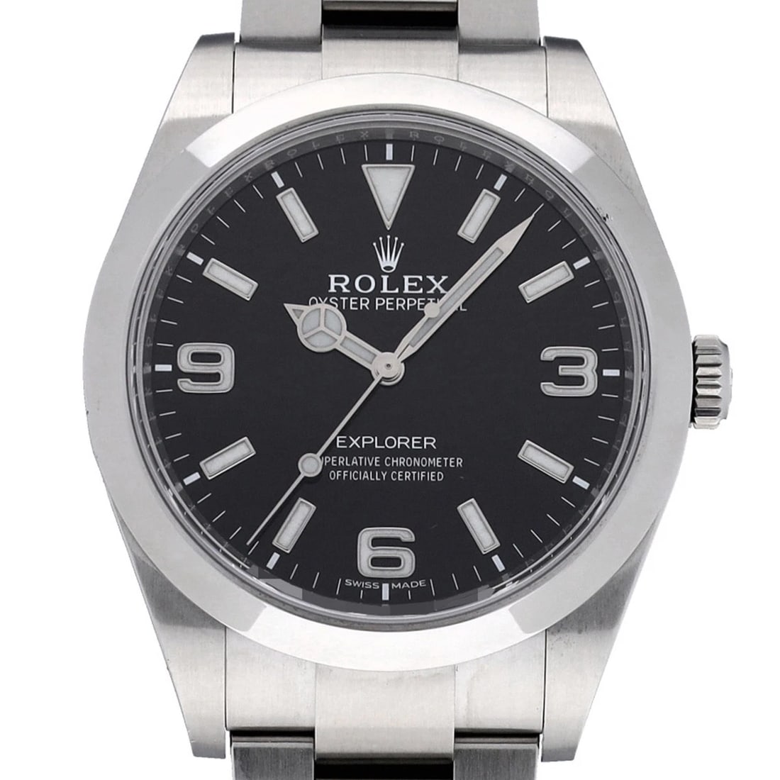 ROLEX EXPLORER BLACK WATCH - 4
