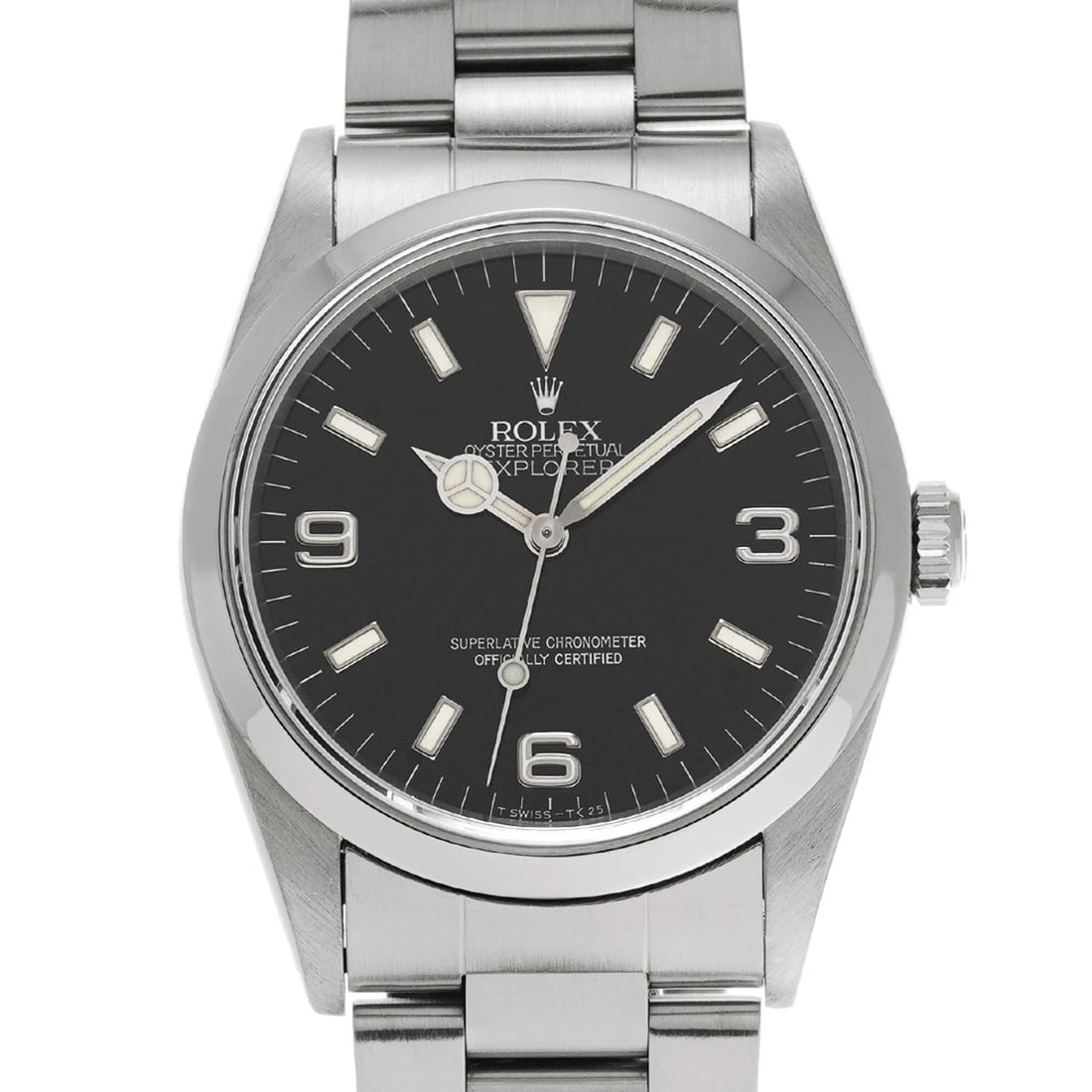 ROLEX EXPLORER BLACK WATCH - 4
