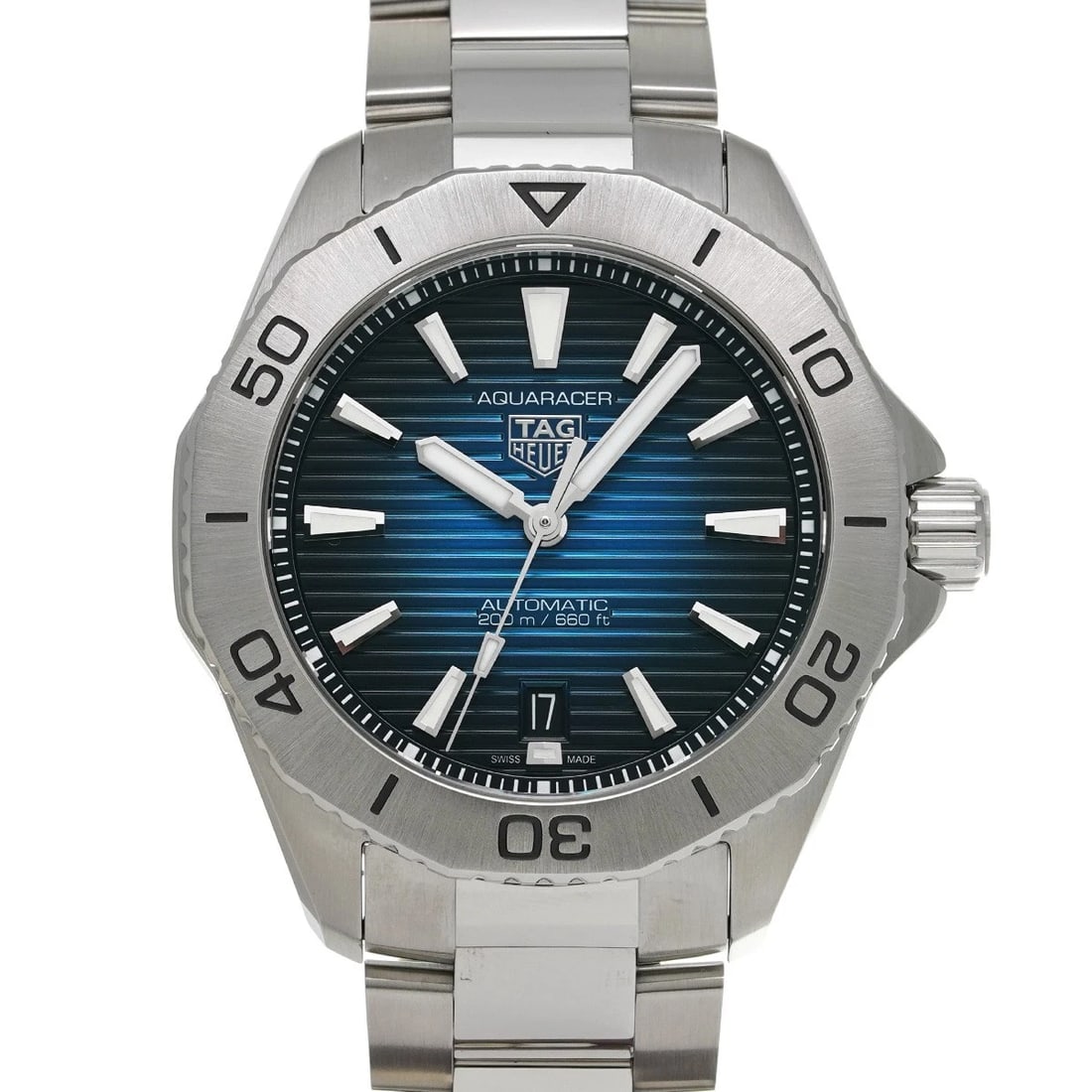 TAG HEUER AQUARACER PROFESSIONAL CALIBER BLUE GRADIENT WATCH: TAG HEUER Aquaracer Professional Caliber Blue Gradient WATCH Brand: TAG HEUER Type: Wristwatch Material: Band Material Stainless steel, Case Material Stainless steel Color: Dial Color Blue Gradient Si