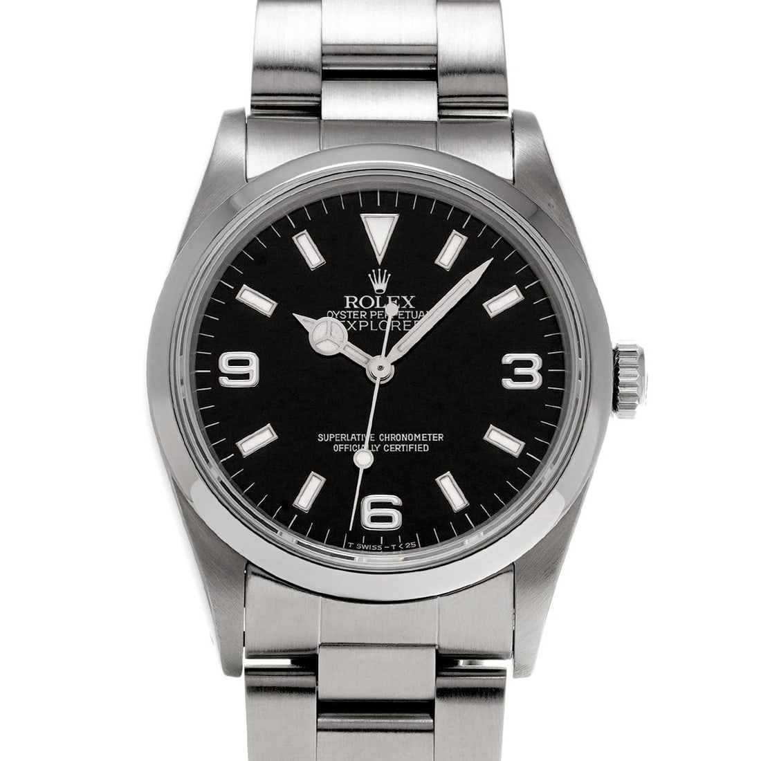 ROLEX EXPLORER BLACK WATCH: ROLEX Explorer Black WATCH Brand: ROLEX Type: Wristwatch Material: Band Material Stainless steel, Case Material Stainless steel Color: Dial Color Black Size: ??Case? H/about 36mm W/about 36mm D/about 