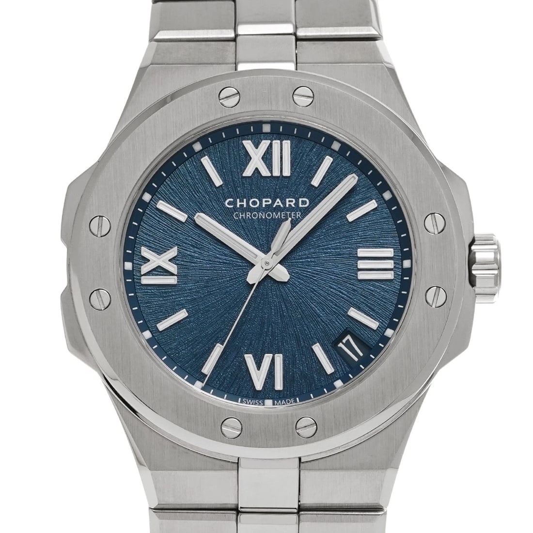 CHOPARD ALPINE EAGLE LARGE BLUE WATCH - 5