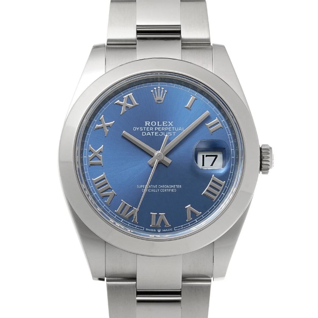 ROLEX DATEJUST AZZURRO BLUE WATCH: ROLEX Datejust Azzurro Blue WATCH Brand: ROLEX Type: Wristwatch Material: Band Material Stainless steel, Case Material Stainless steel Color: Dial Color Azzurro Blue Size: ??Case? H/about 41mm W/about