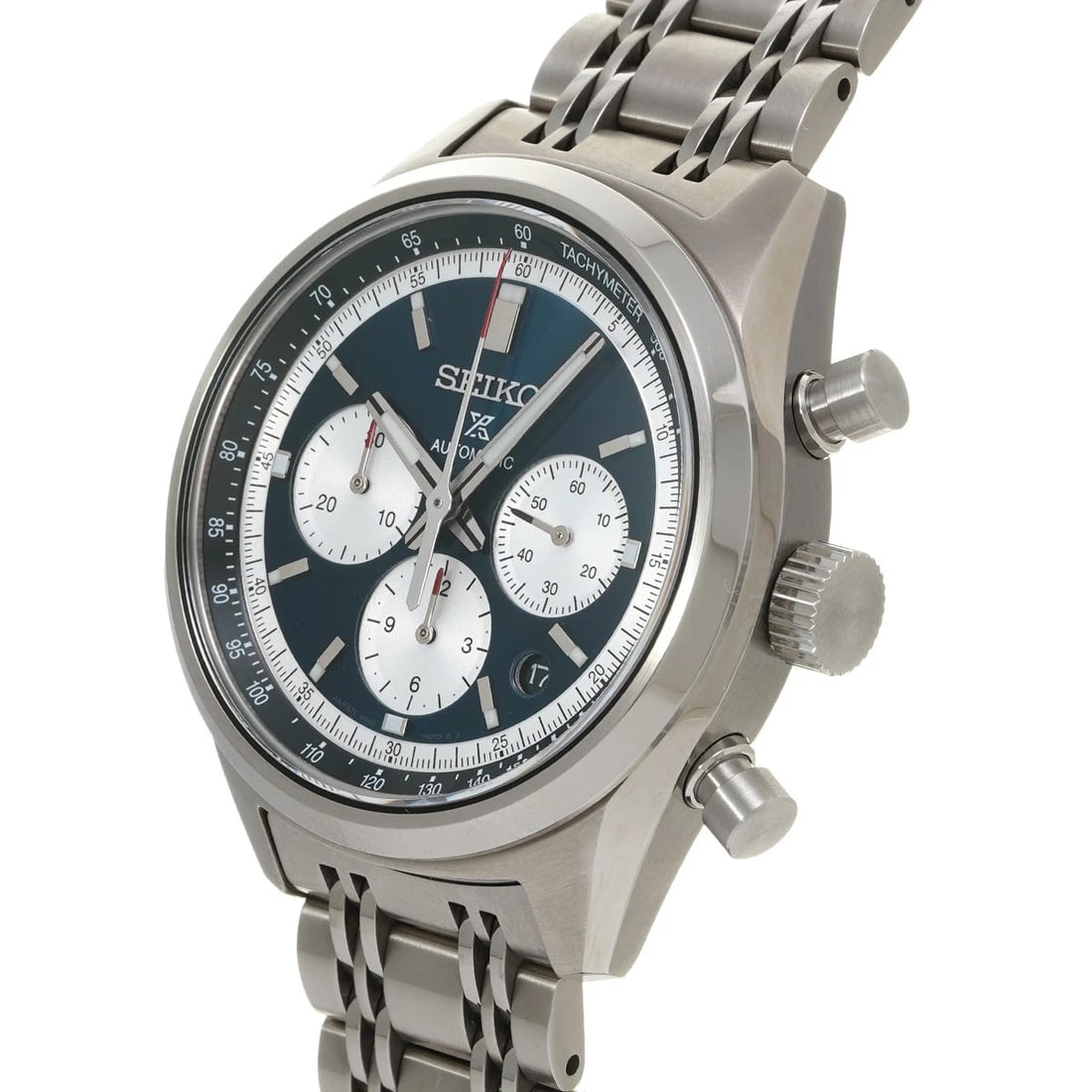 SEIKO PROSPEX SPEED TIMER NAVY/SILVER WATCH - 2
