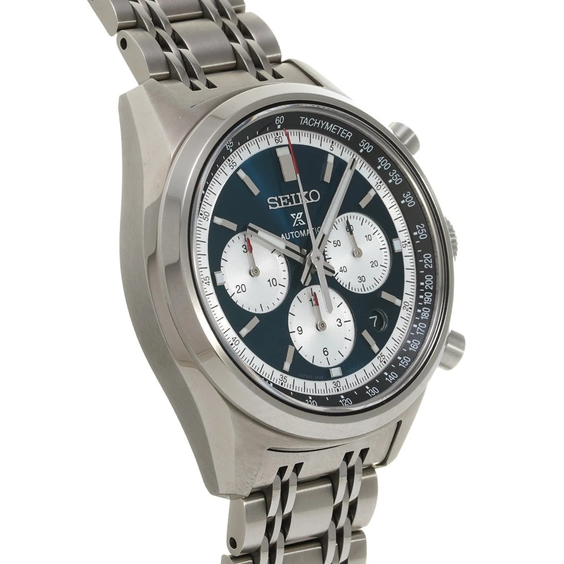 SEIKO PROSPEX SPEED TIMER NAVY/SILVER WATCH - 3