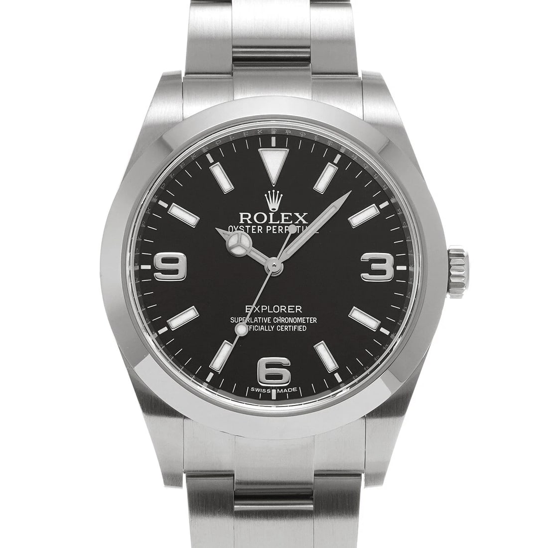 ROLEX EXPLORER BLACK WATCH: ROLEX Explorer Black WATCH Brand: ROLEX Type: Wristwatch Material: Band Material Stainless steel, Case Material Stainless steel Color: Dial Color Black Size: ??Case? H/about 39mm W/about 39mm D/about 