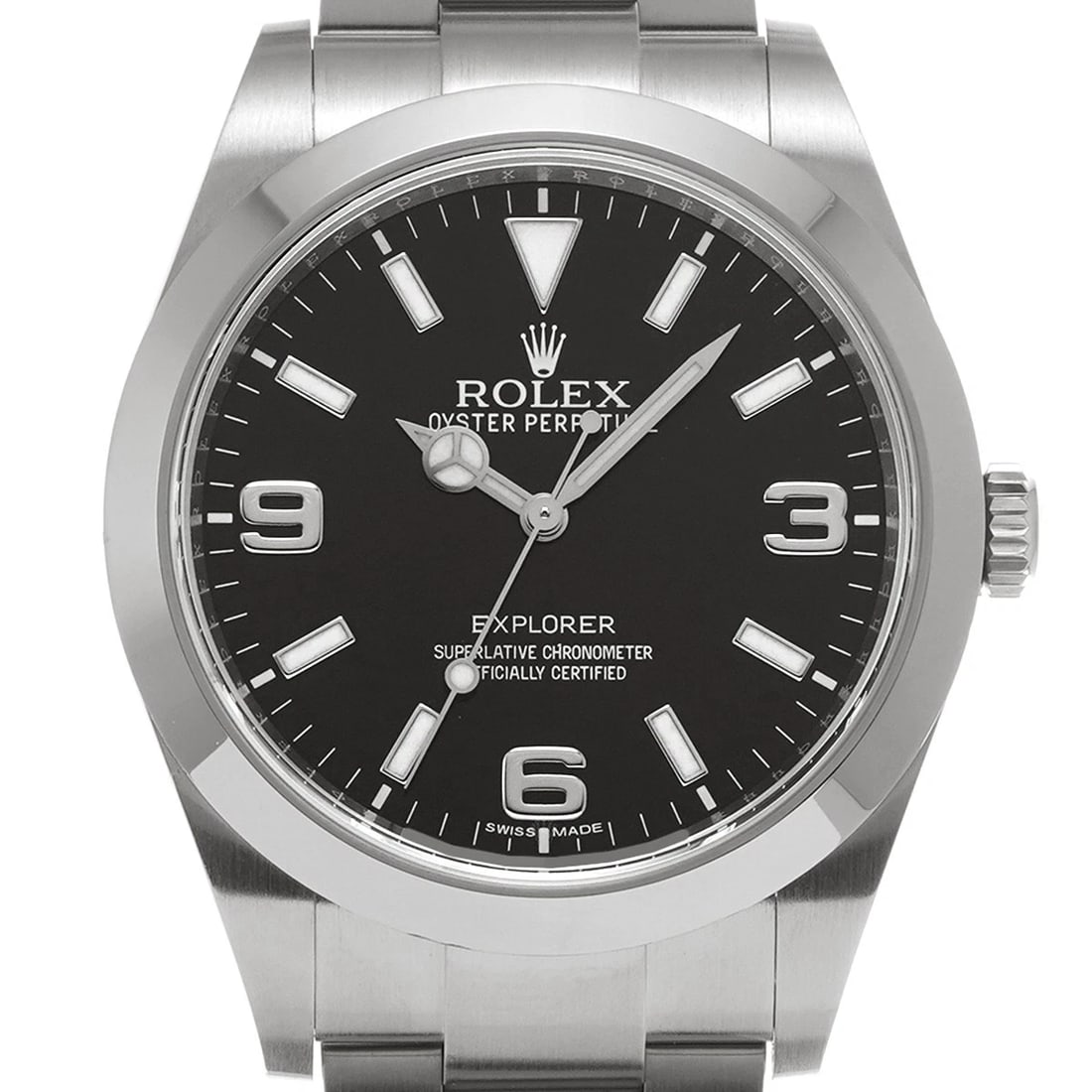 ROLEX EXPLORER BLACK WATCH - 4