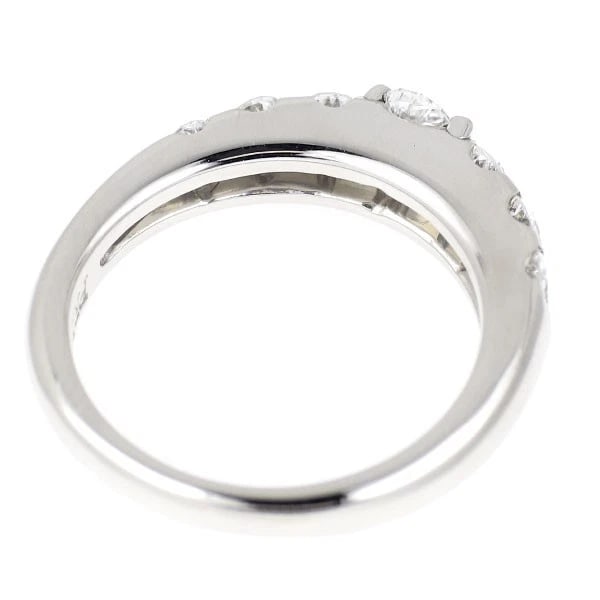 K18WG DIAMOND RING - 2