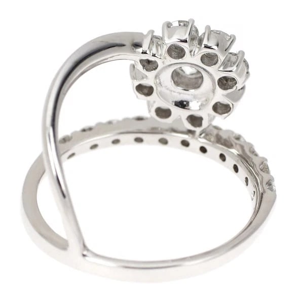 K18WG DIAMOND RING - 3