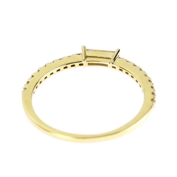 K18YG DIAMOND RING - 2