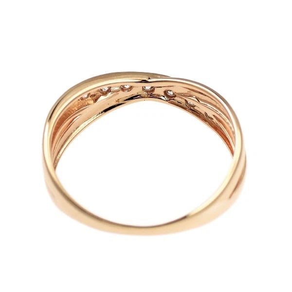 K10PG DIAMOND RING - 2
