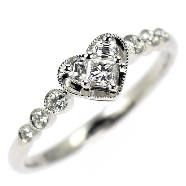 ZHOU SHENG K18WG DIAMOND RING: Zhou Sheng K18WG diamond ring Brand: None Type: rings Material: K18WG, Main Stone/Creation Natural Color: White Gold Size: 4.75 - 5US Accessories: None Accessories Notice: When purchasing pre-owned