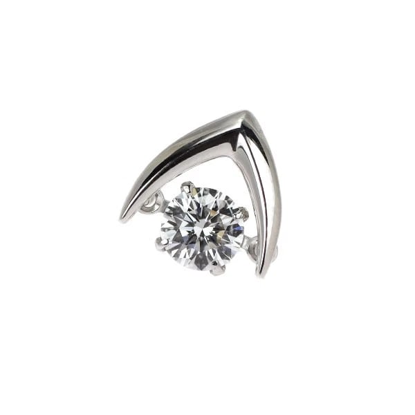 PT900 DIAMOND PENDANT TOP: Pt900 diamond pendant top Brand: None Type: pendant top Material: Pt900, Main Stone/Creation Natural Color: Silver Size: Length/Width/Diameter (CM) 8.0 Accessories: None Accessories Notice: When