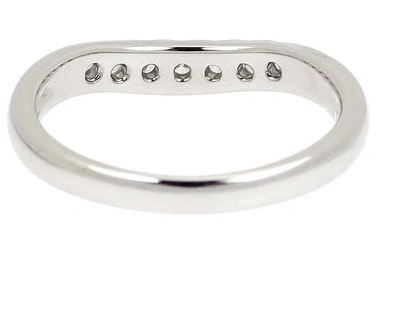 MIKIMOTO PT950 DIAMOND RING - 2