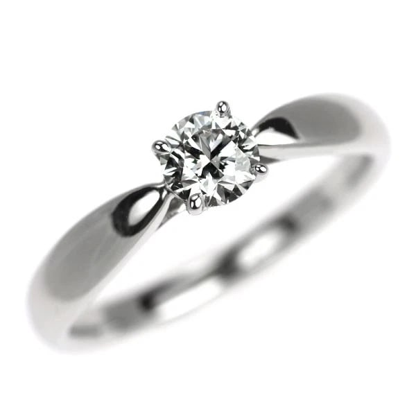 TIFFANY PT950 DIAMOND RING: Tiffany Pt950 Diamond Ring Brand: Tiffany Type: rings Material: PT950, Main Stone/Creation Natural Color: Silver Size: 3.25US Accessories: None Accessories Notice: When purchasing pre-owned goods,