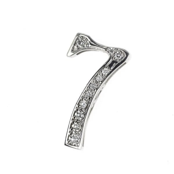 K18WG DIAMOND PENDANT TOP: K18WG diamond pendant top Brand: None Type: pendant top Material: K18WG, Main Stone/Creation Natural Color: white Gold Size: Length/Width/Diameter (CM) 18.1 Accessories: None Accessories Notice: When