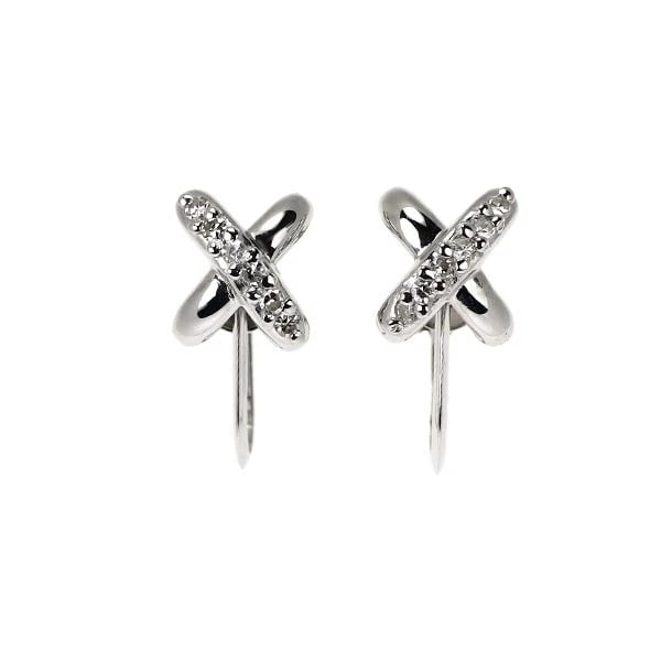 PT900 DIAMOND EARRING: Pt900 diamond earring Brand: None Type: earring Material: Pt900, Main Stone/Creation Natural Color: Silver Size: Length/Width/Diameter (CM) 14.3 Accessories: None Accessories Notice: When purchasing