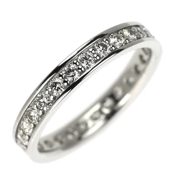 PT950 DIAMOND RING: Pt950 diamond ring Brand: None Type: rings Material: PT950, Main Stone/Creation Natural Color: Silver Size: 7.25US Accessories: None Accessories Notice: When purchasing pre-owned goods, pl