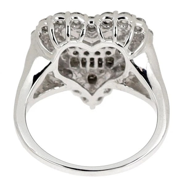 K18WG DIAMOND RING - 3