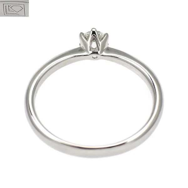 LAZARE CAPLAN PT950 DIAMOND RING - 2