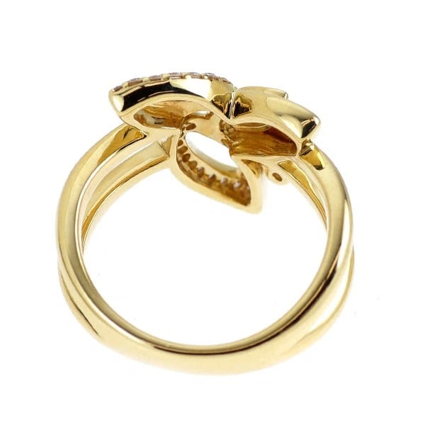 K18YG DIAMOND RING - 2