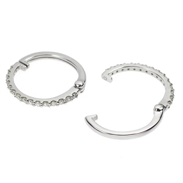 PT950 DIAMOND EARRINGS - 2