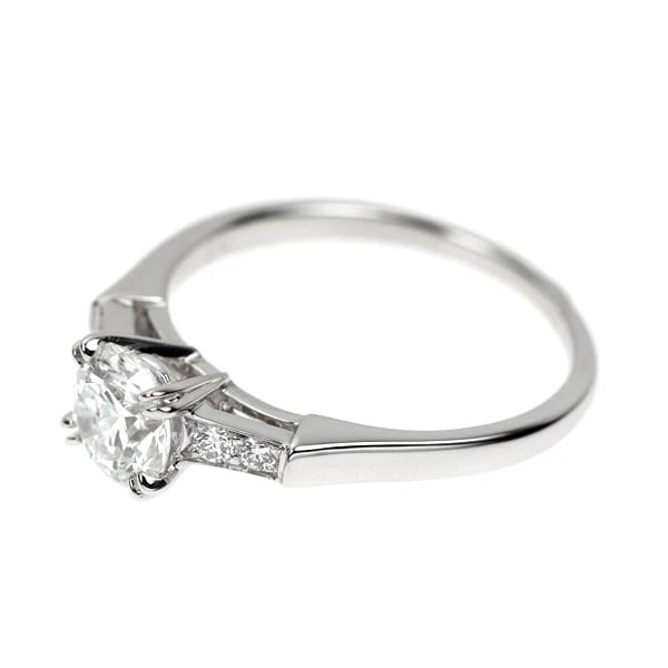 HARRY WINSTON PT950 DIAMOND RING - 2