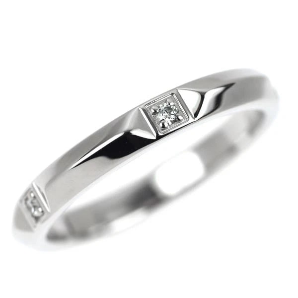 TIFFANY & CO PT950 DIAMOND RING: Tiffany & Co Pt950 Diamond Ring Brand: Tiffany Type: rings Material: Pt950, Main Stone/Creation Natural Color: Silver Size: 4.75 - 5US Accessories: None Accessories Notice: When purchasing