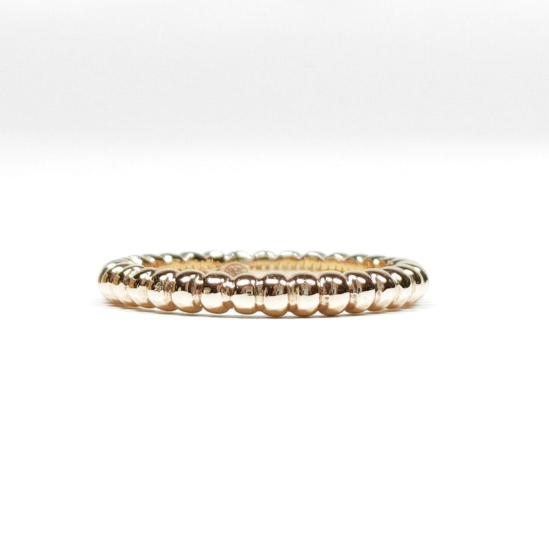 VAN CLEEF AND ARPELS RING PERLE GOLD - 2