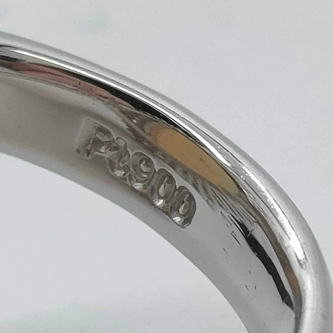 JEWELRY RING OPAL PLATINUM - 2