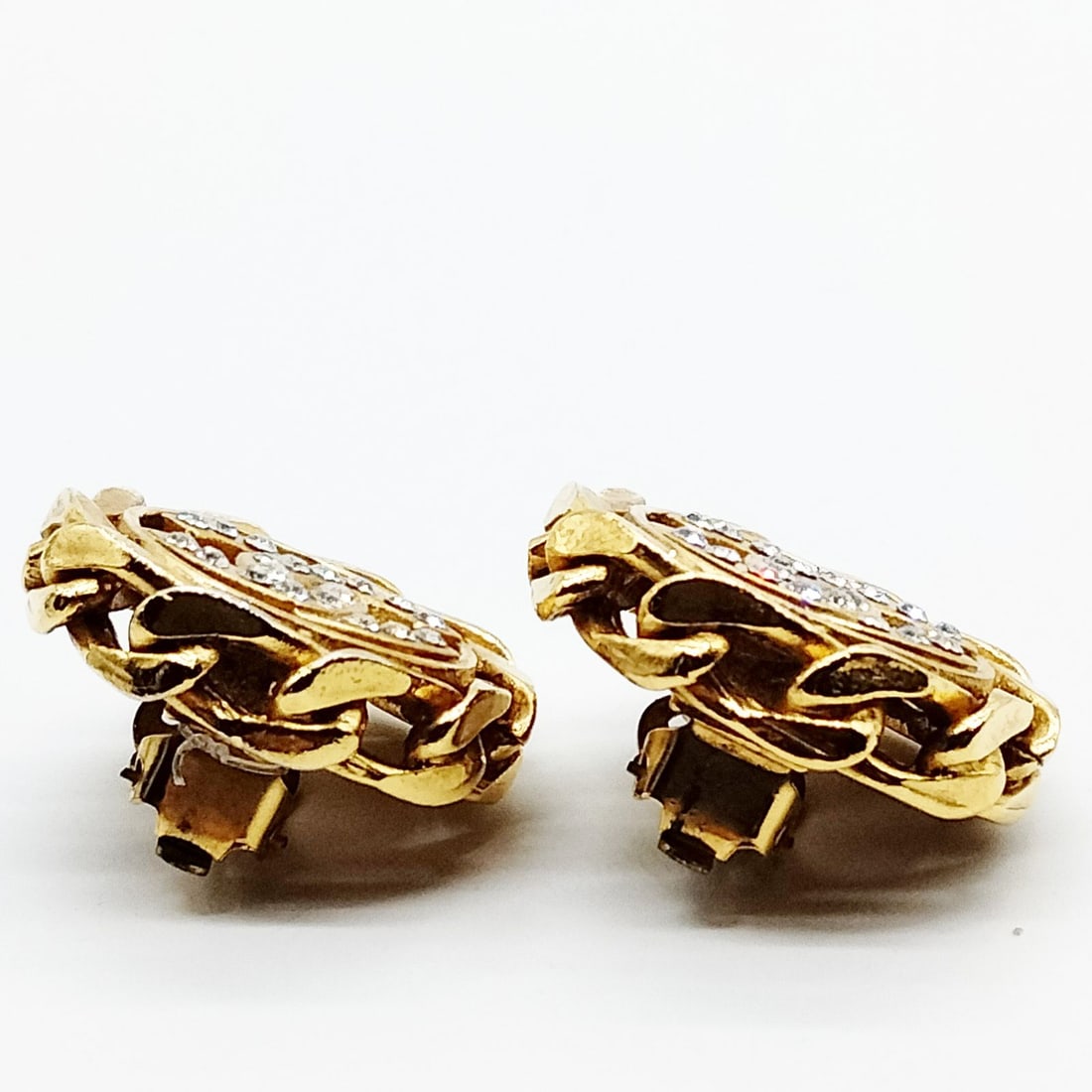 CHANEL EARRING GOLD - 2