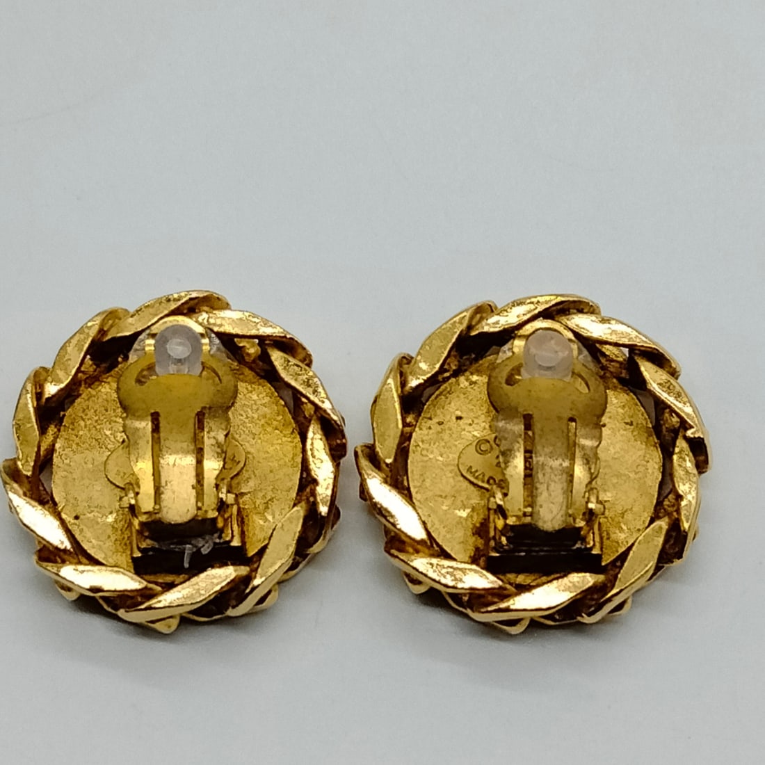 CHANEL EARRING GOLD - 4