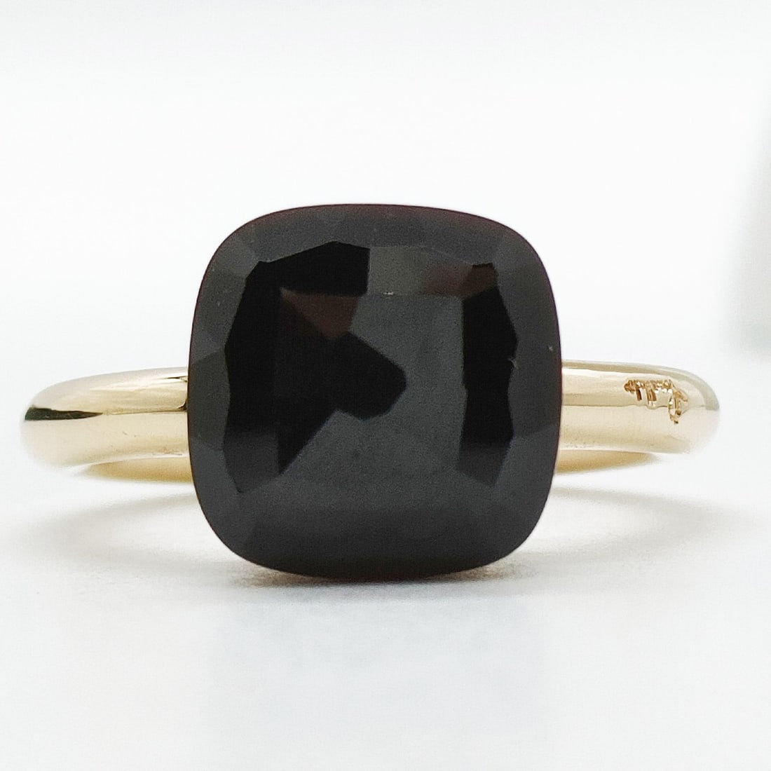 POMELLATO RING NUDE GARNET GOLD YELLOW GOLD BURGUNDY (1 of 3)