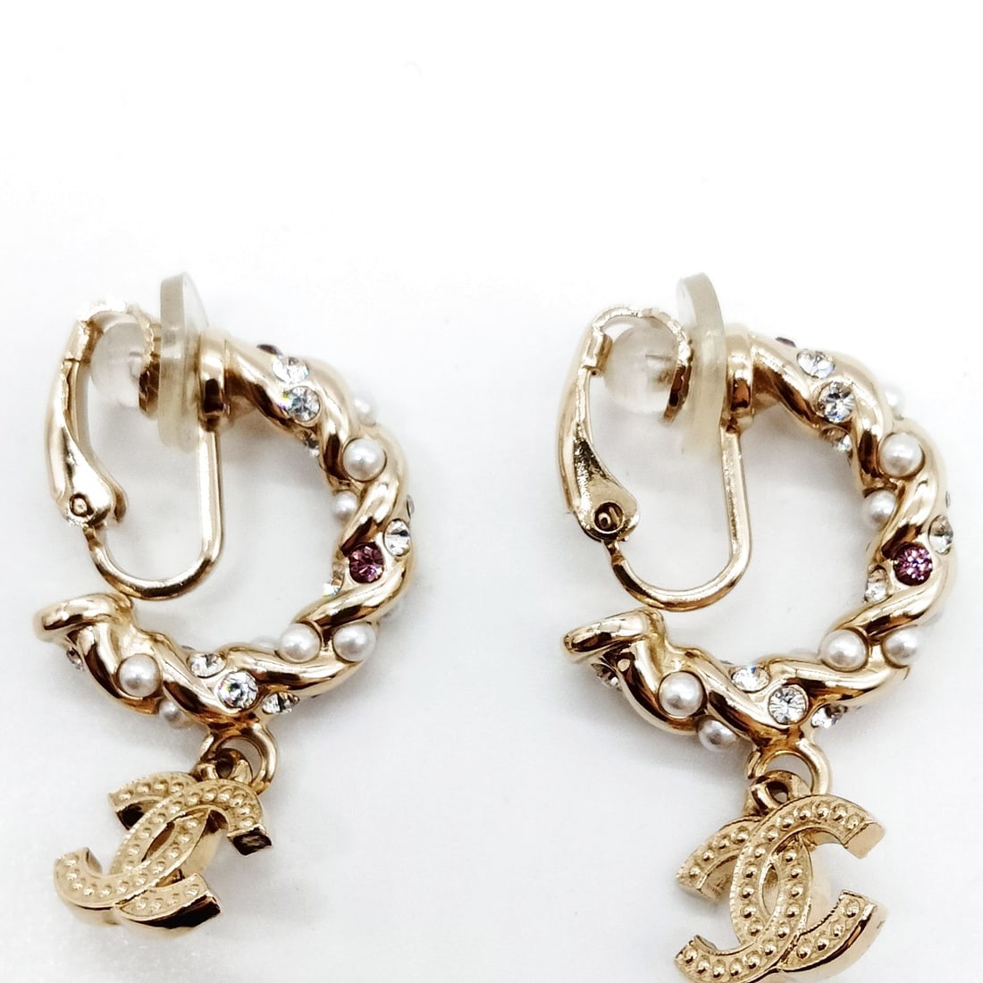 CHANEL EARRING GOLD - 3