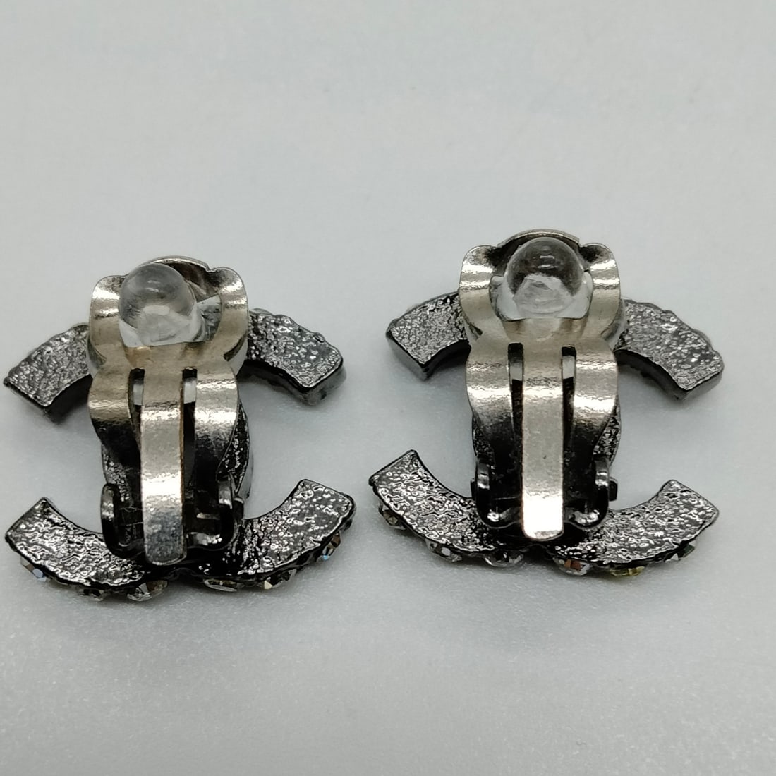 CHANEL EARRING GRAYS - 4