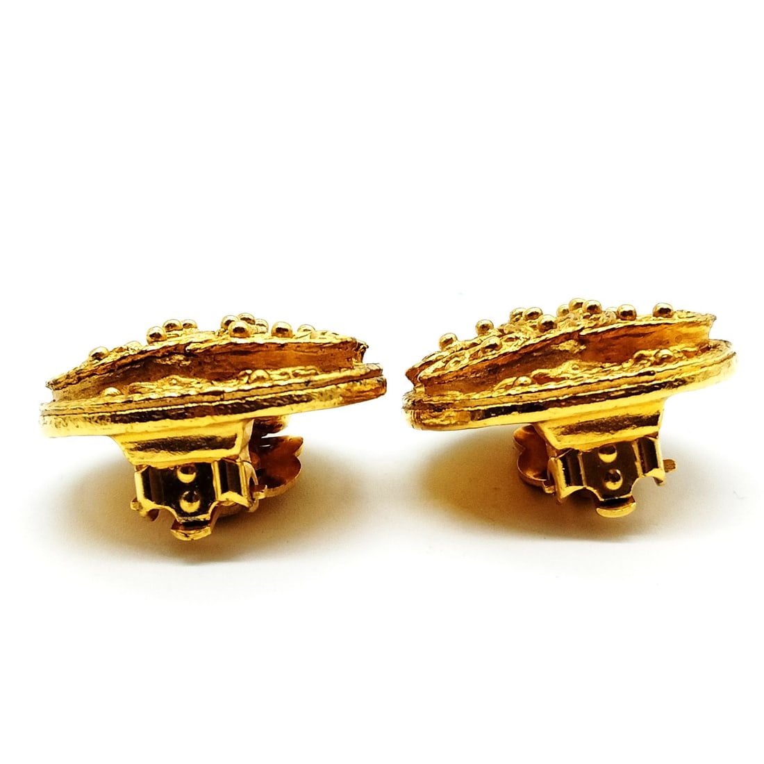 CHANEL EARRING GOLD - 2