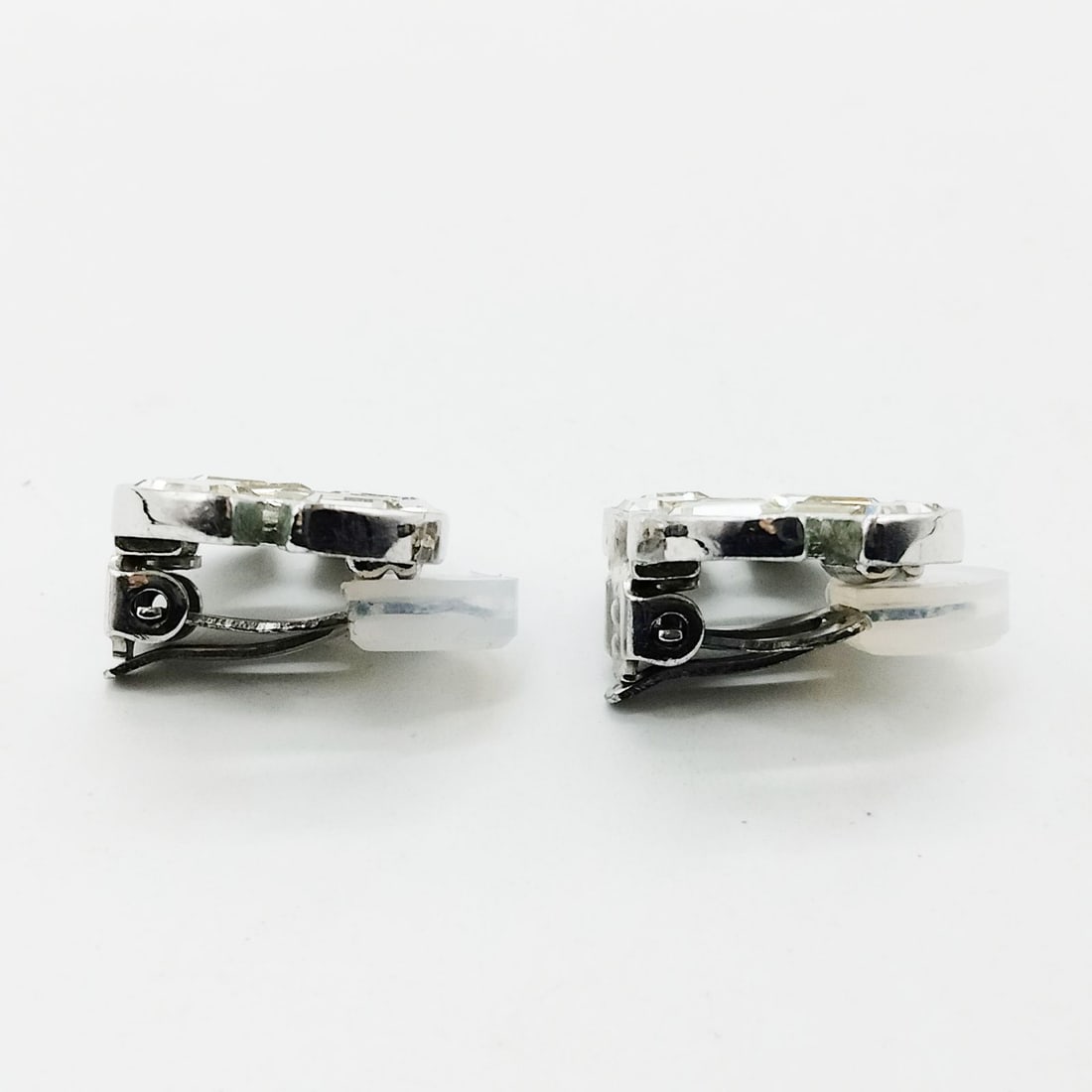 CHANEL EARRING SILVER - 3