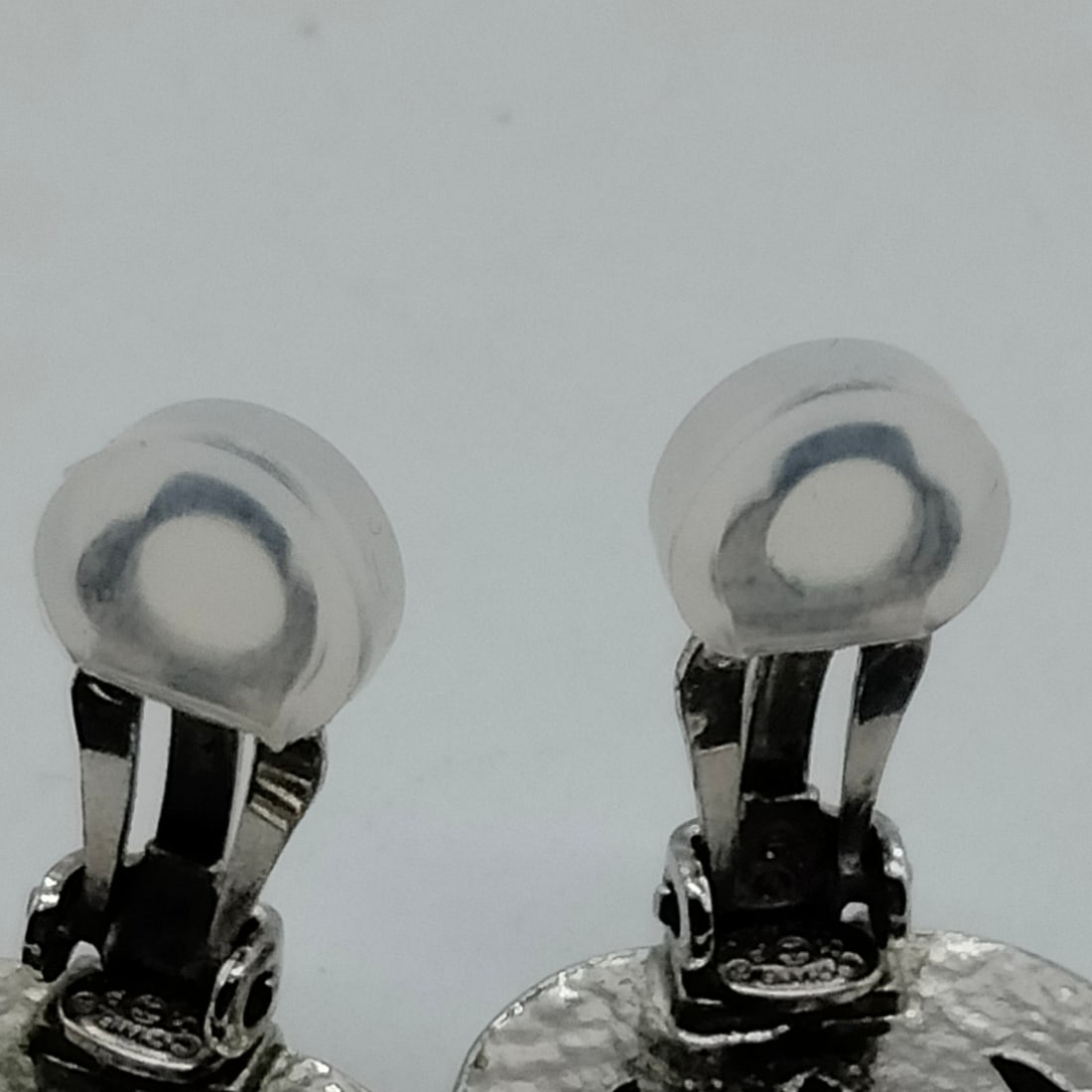 CHANEL EARRING SILVER - 6