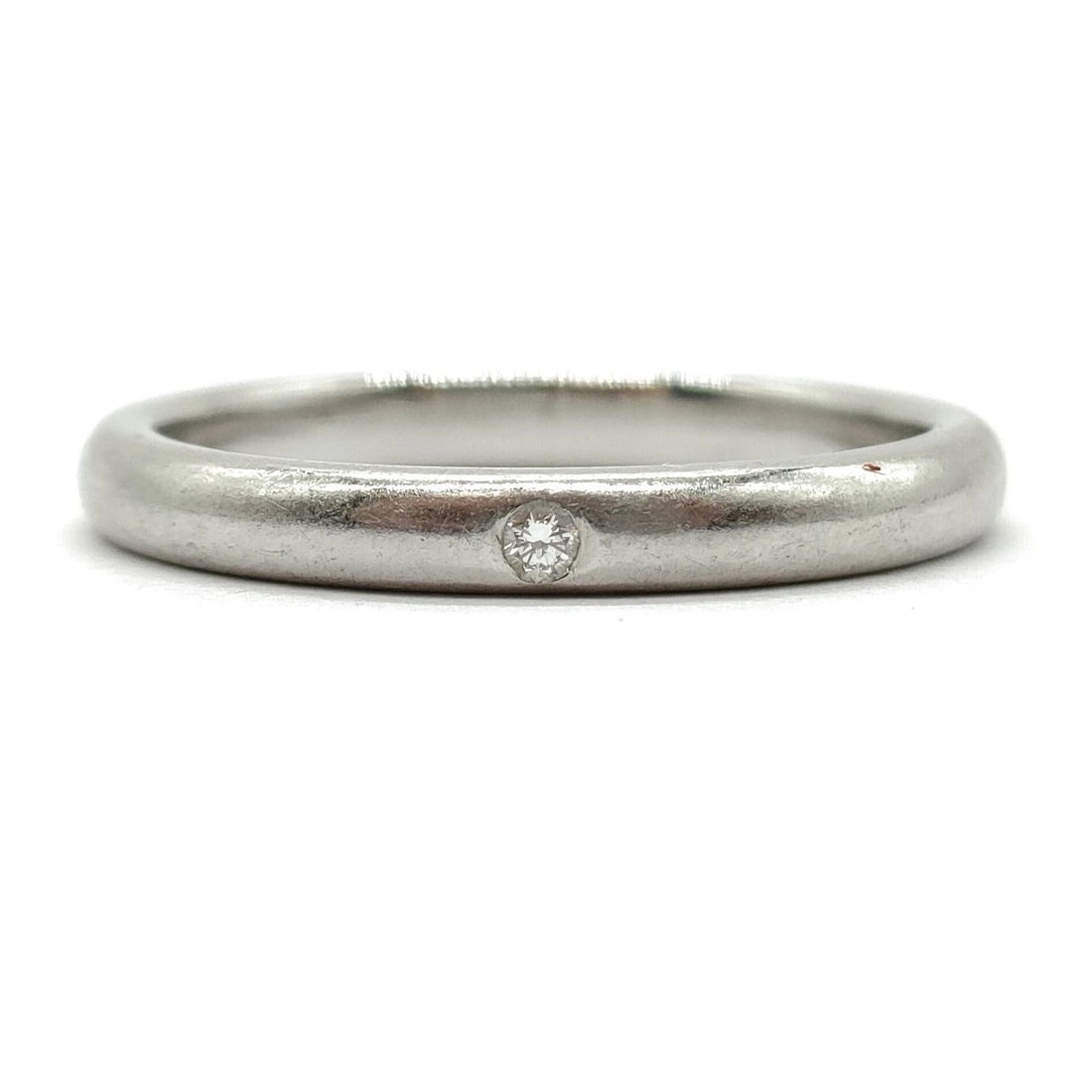 TIFFANY AND CO. RING BAND PERETTI NATURAL DIAMOND PLATINUM: Tiffany and Co. Ring Band Peretti Natural Diamond Platinum Brand: Tiffany and Co. Type: Ring Material: Platinum, Color: Platinum Size: US 7 1/2 Accessories: None Accessories Notice: When purchasing