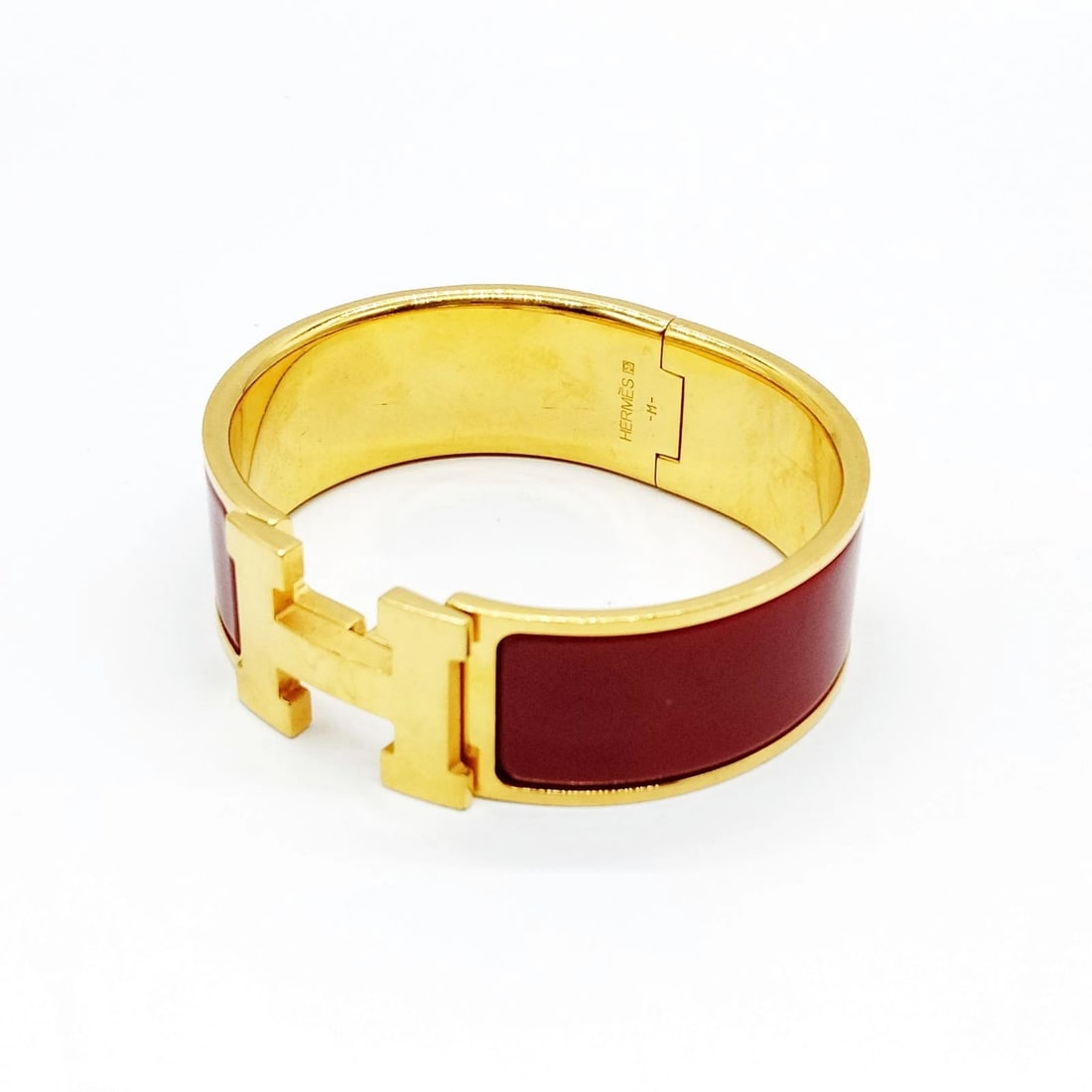 HERMES BANGLE GOLD REDS (1 of 6)