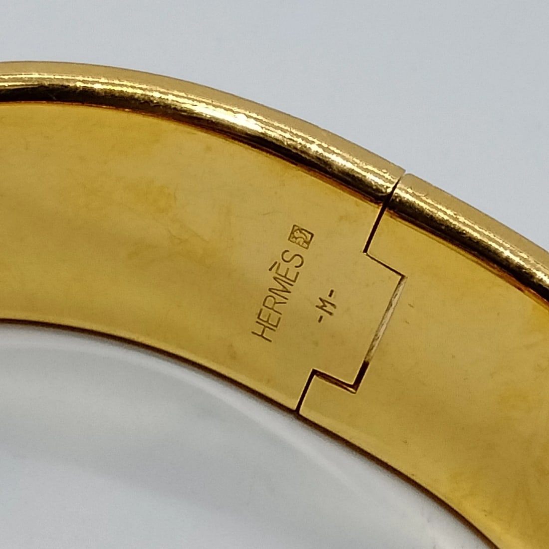 HERMES BANGLE GOLD REDS - 5