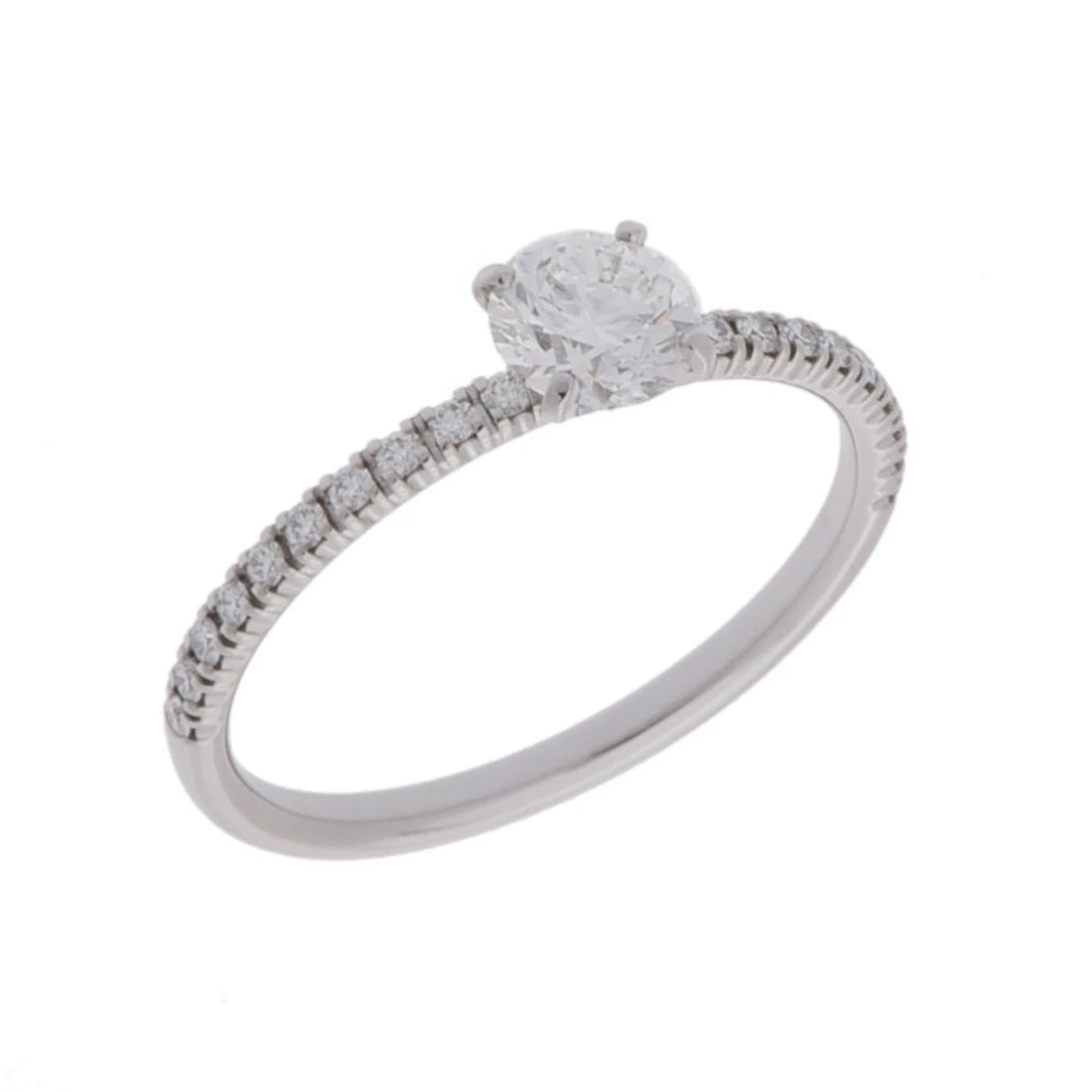 CARTIER RING DIAMOND ETINCELLE: CARTIER Ring diamond Etincelle Brand: CARTIER Type: Ring Material: Pt950Platinum, Main Stone/Creation Natural Color: Silver Size: 4.75 - 5 US Accessories: None Accessories Notice: When purchasing